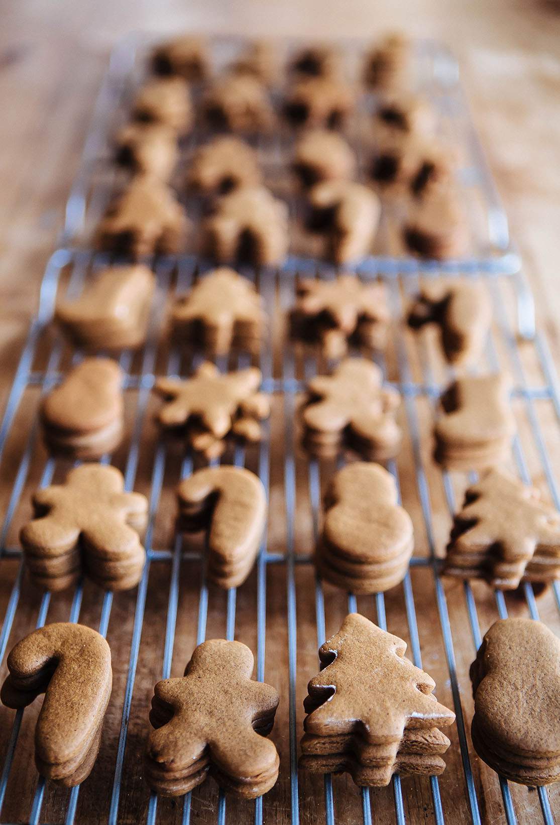 gingerbread mini cookies
