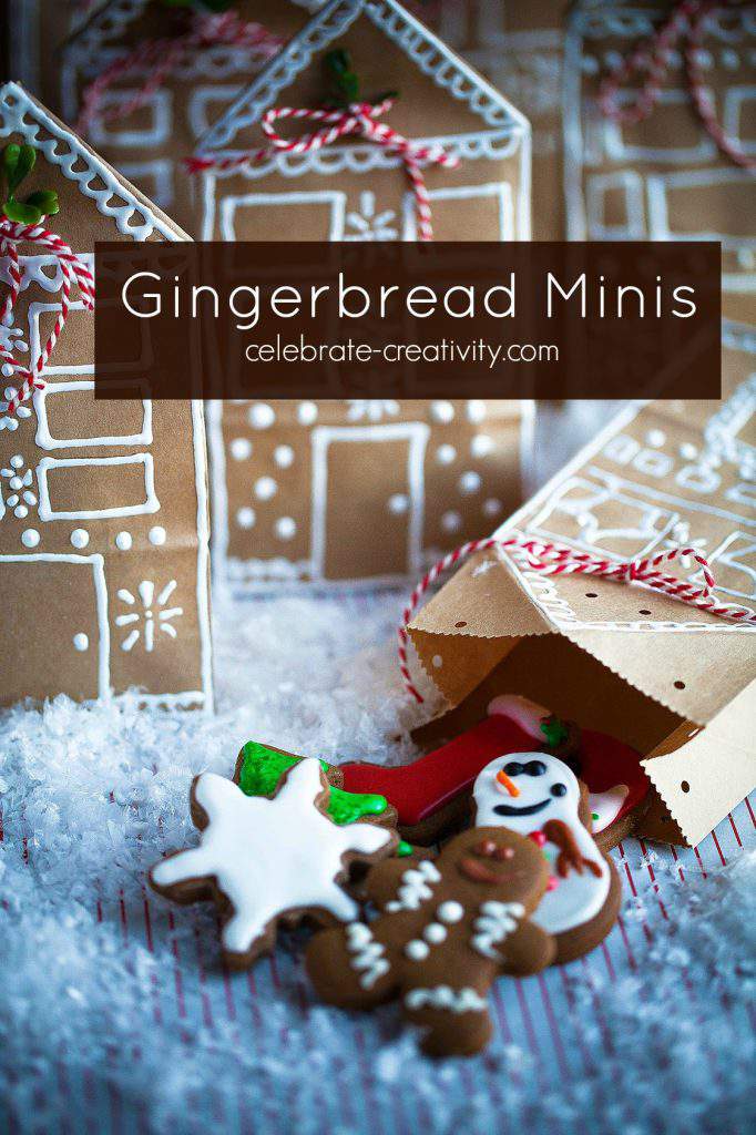 make gingerbread cookie minis