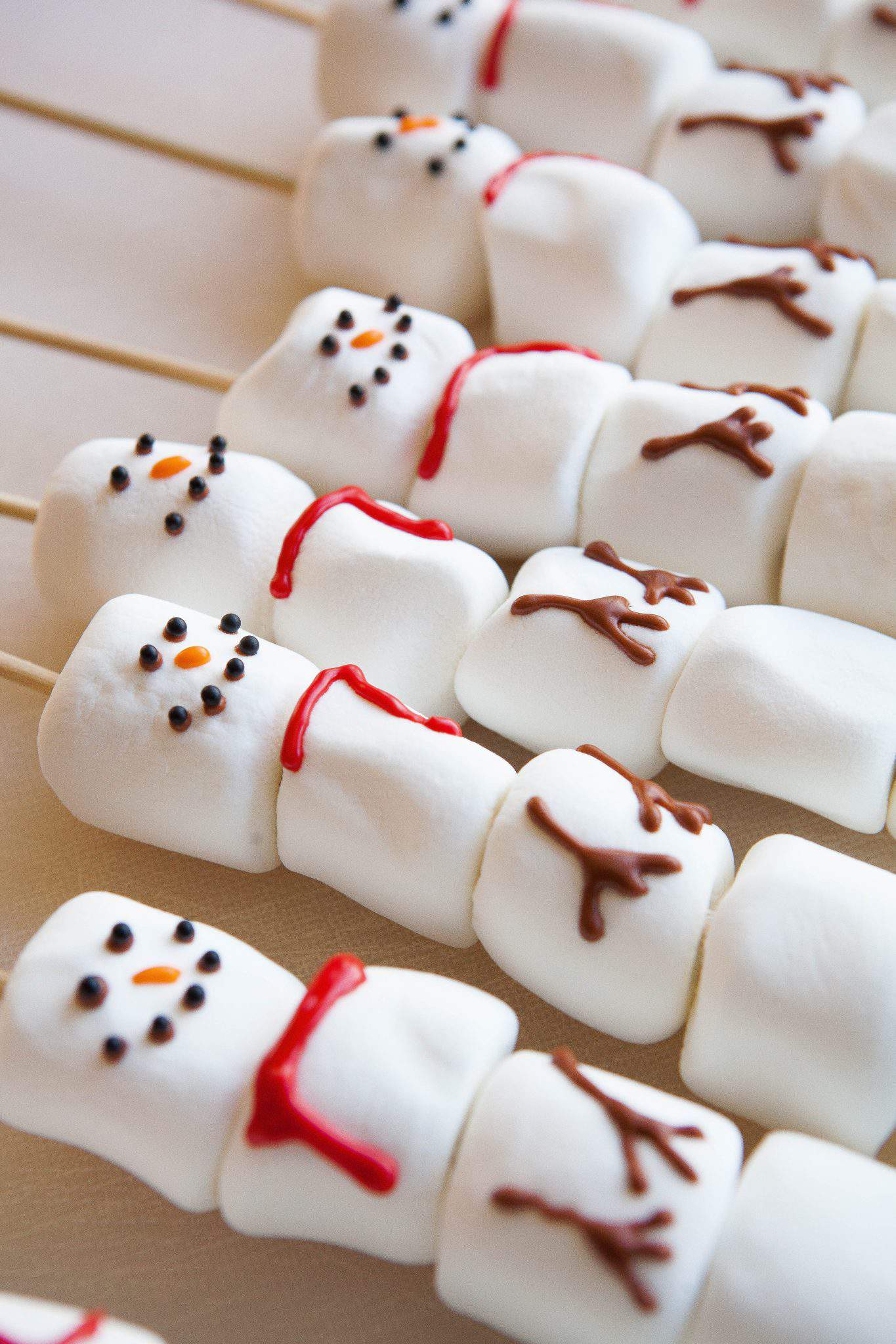 Marshmallow Snowman Sticks Celebrate Creativity