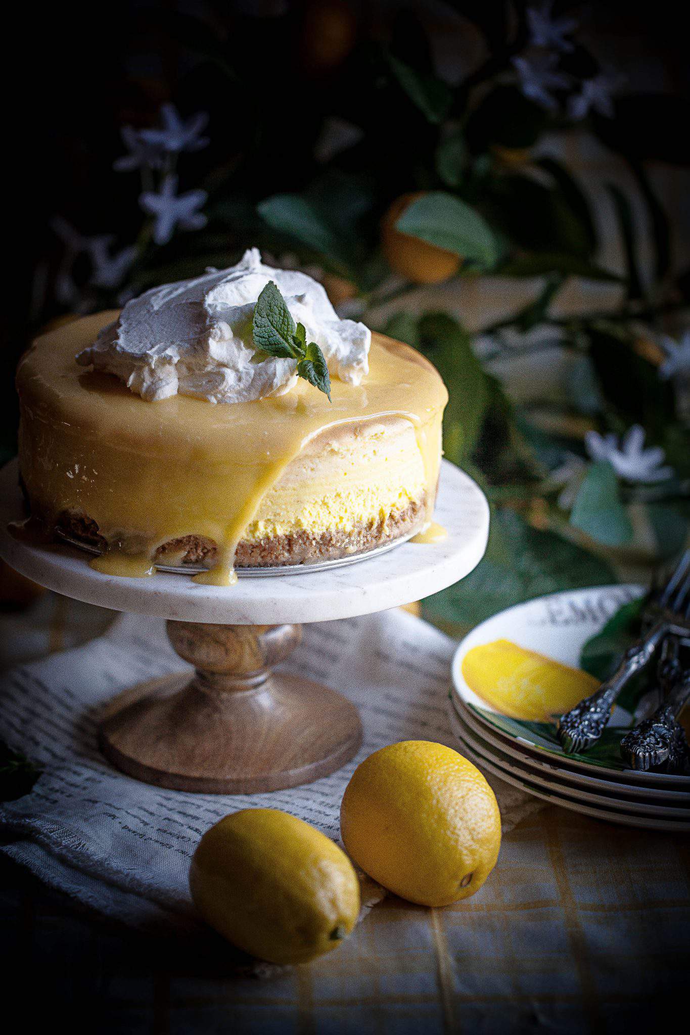 lemon cheesecake