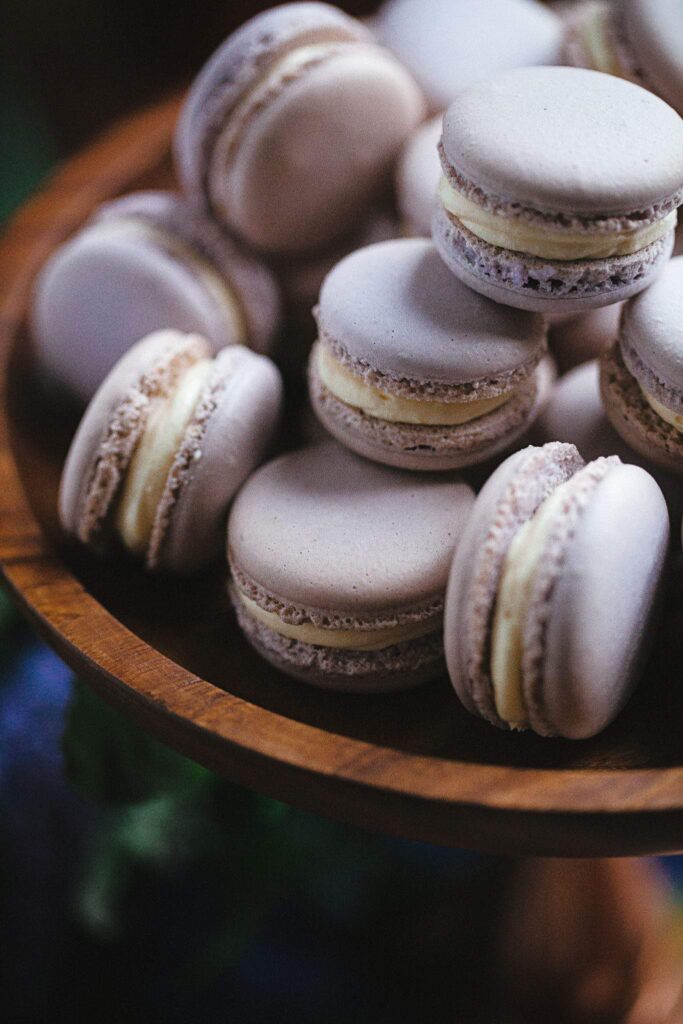 macarons lavender