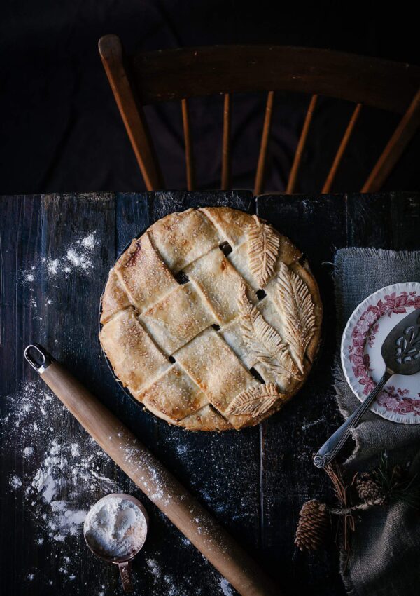 apple pie with feathers
