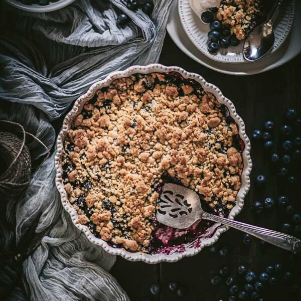 Blueberry Crumble and Styling Evolution