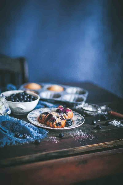 Blueberry-Honey Muffins - Celebrate Creativity