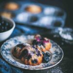 honey blueberry muffins