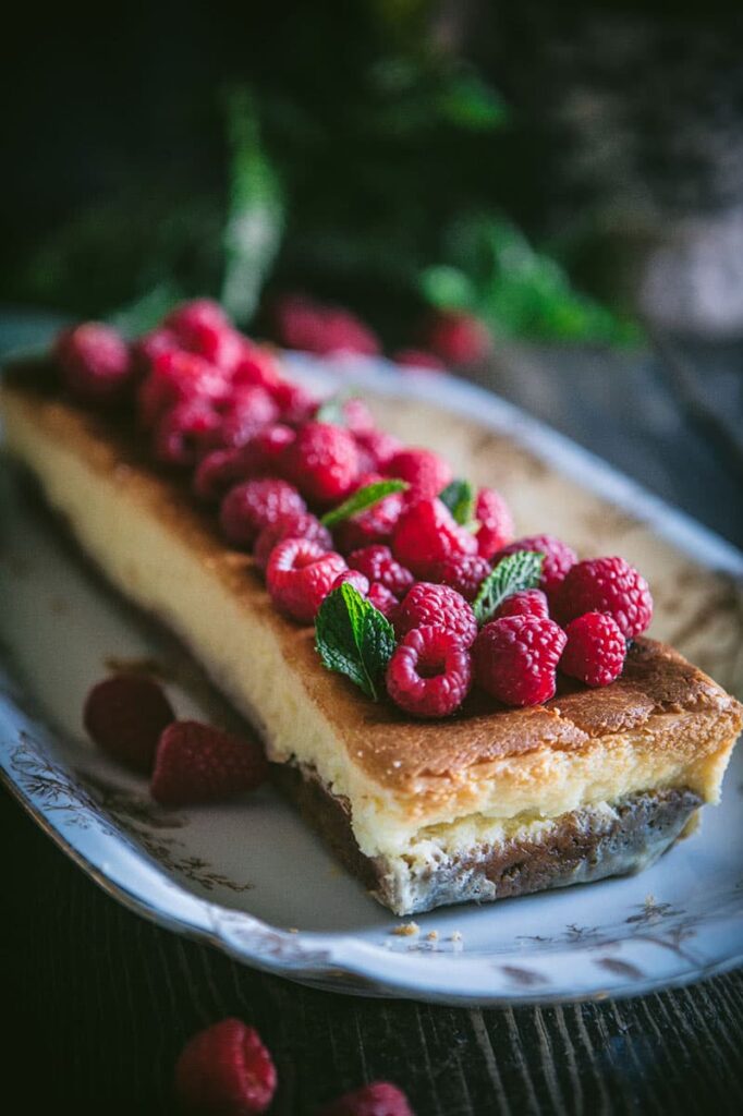 Decorate Raspberry Cheesecake Raspberry-Topped Creamy Cheesecake | Celebrate Creativity