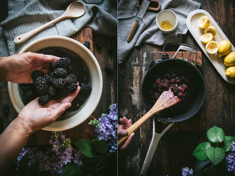 Blackberry Cobbler + Freezing Blackberries Celebrate Creativity