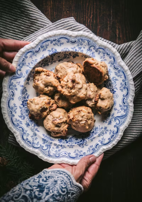 image of plate of Boston cookies