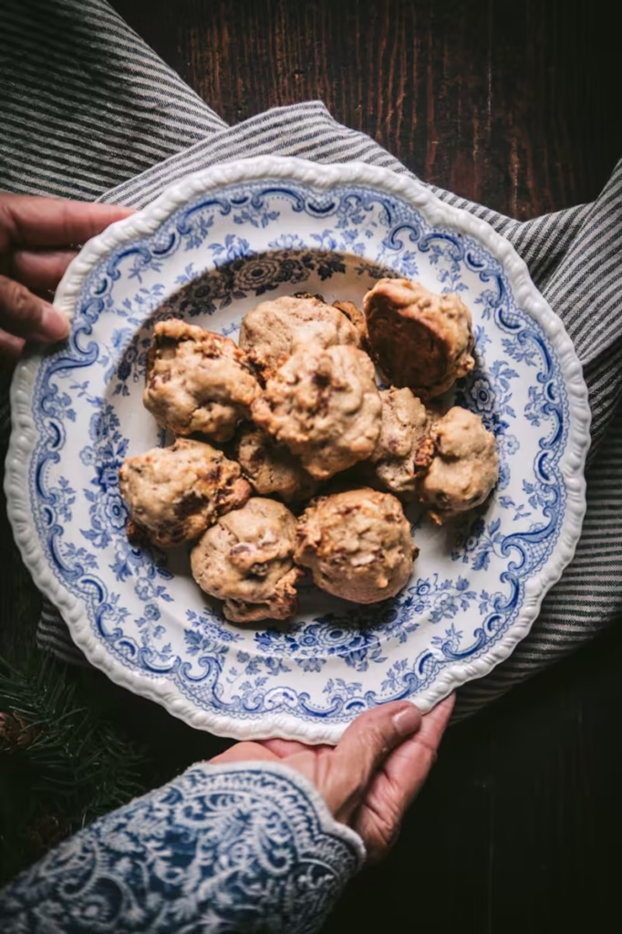 image of plate of Boston cookies