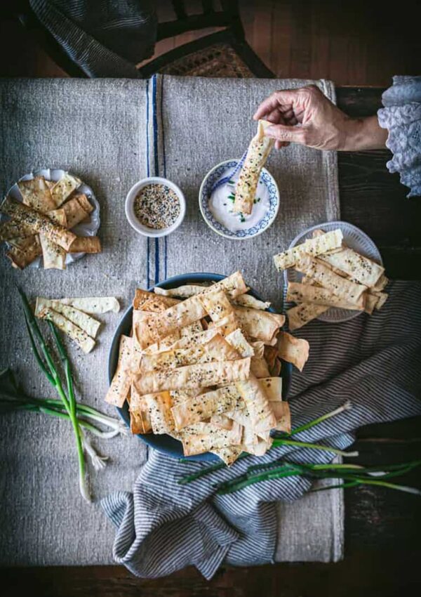 Homemade Flatbread Crackers